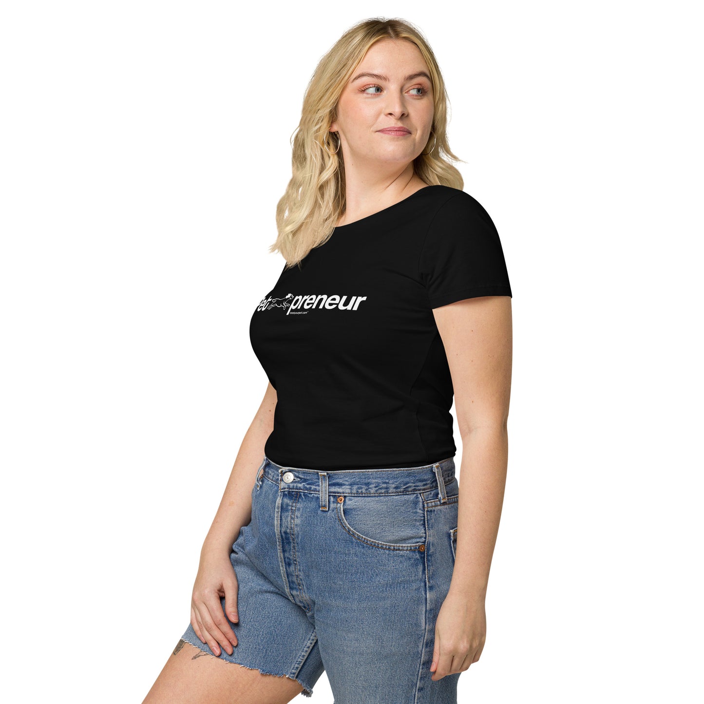 Women’s basic PetPreneur Dog organic t-shirt