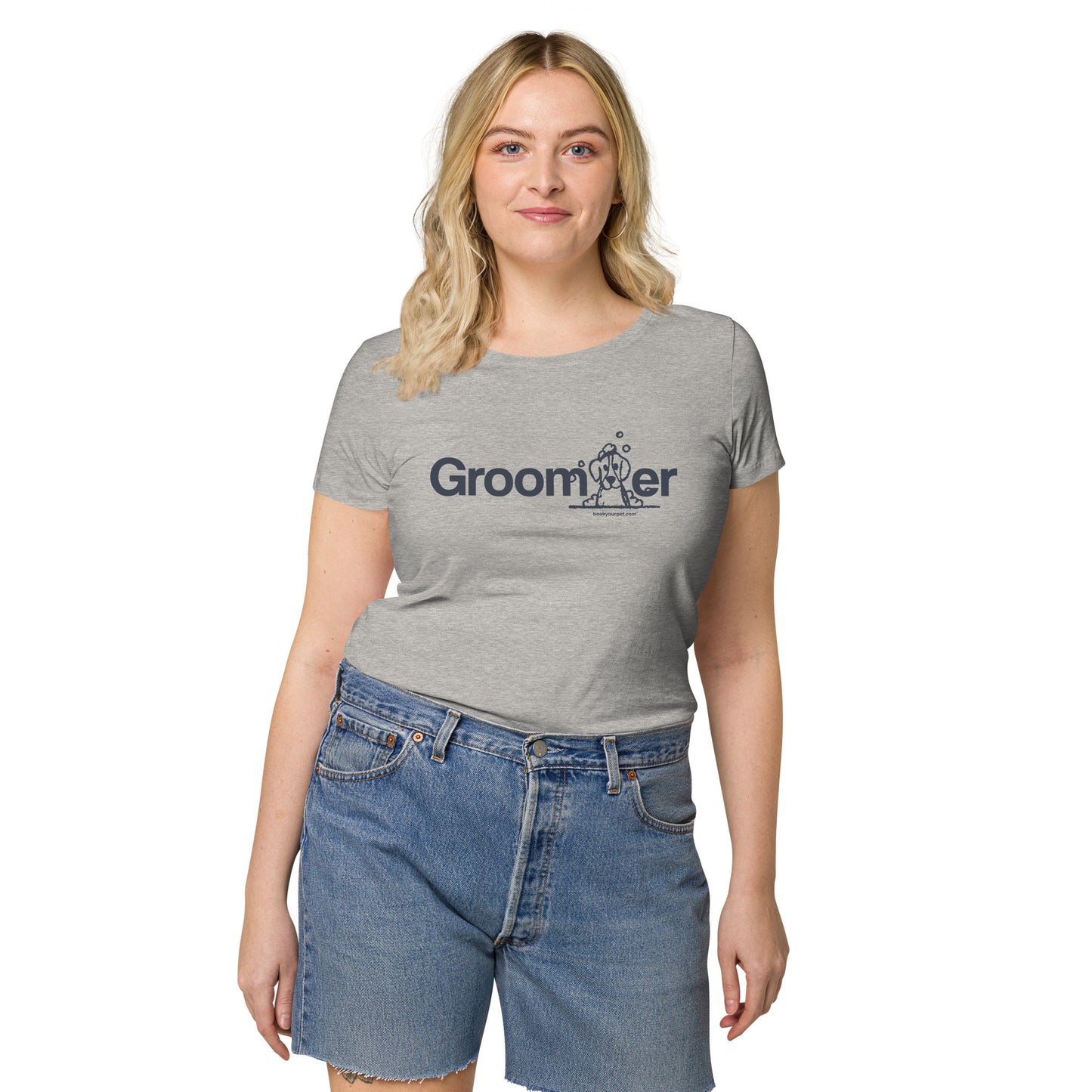 Women’s basic Groomer organic t-shirt