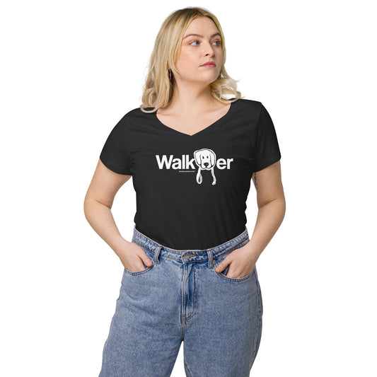 Women’s fitted Walker v-neck t-shirt